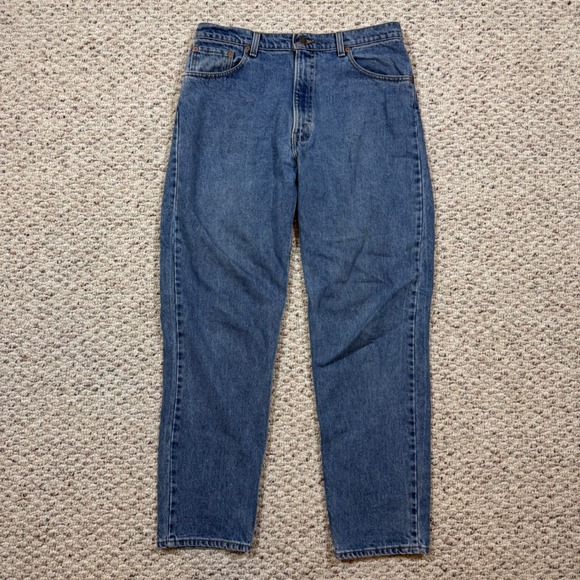 Levi's Other - Levis 550 Relaxed Fit Tapered Leg Jeans Mens 36x31 Blue Vintage Made in USA